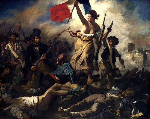 “La libertad guiando al pueblo” de Eugène Delacroix