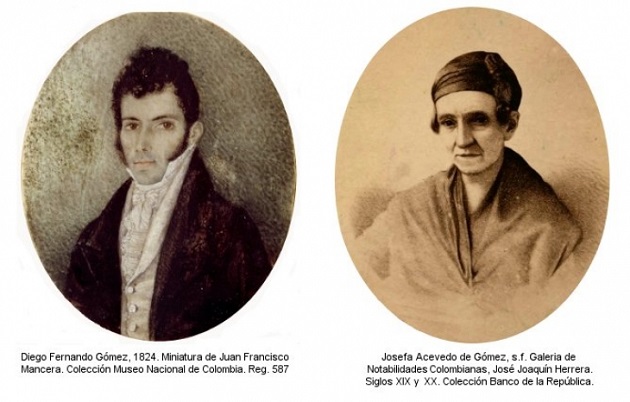 Diego Fernando Gómez y Josefa Acevedo