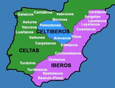  Mapa celtíberos
