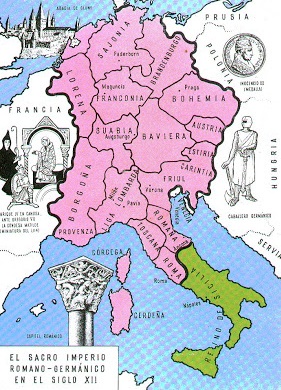 Sacro Imperio Romano Germánico siglo XII