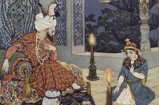 Sherezade y el Sultán Shahriar
