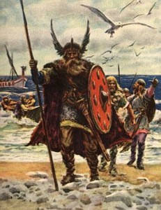 Erik el Rojo y su hijo llegan a Groenlandia