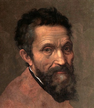 Retrato de Miguel Ángel. Daniele da Volterra. 1544.