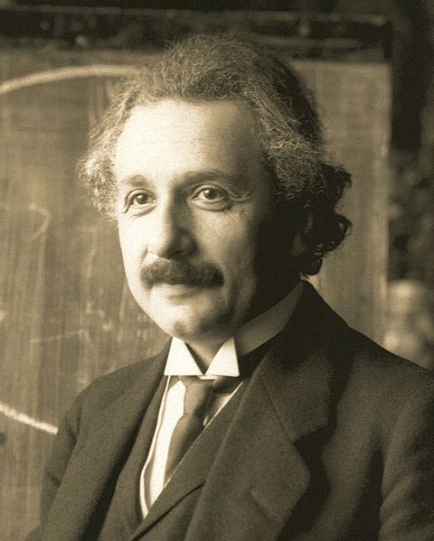 Albert Einstein a sus 42 años