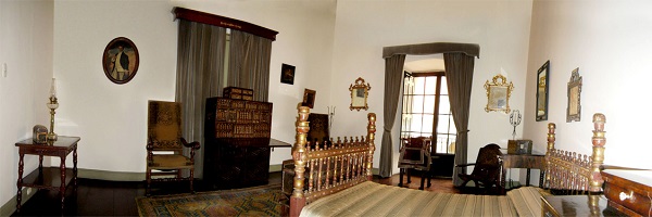 Habitación de Bolívar en el Palacio de San Carlos