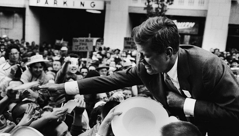 John F. Kennedy en la campaña presidencial de 1960