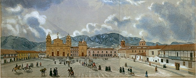 Plaza Mayor, siglo XVIII