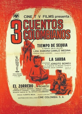 Cartel de “Tres cuentos colombianos”, (1962).