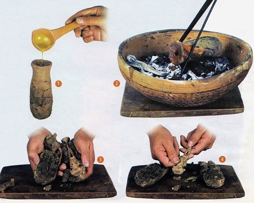 Proceso de elaboración de una pieza en oro, por medio de la fundición a la cera perdida.