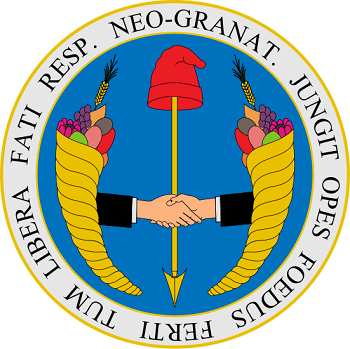 Escudo provisional de las Provincias Unidas de la Nueva Granada