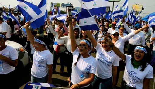 Movilizaciones en Nicaragua