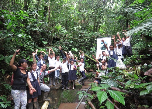 Educación ambiental Parque Nacional Natural Alto Fragua Indi Wasi