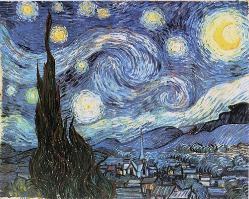 La noche estrellada es la obra maestra del pintor postimpresionista Vincent van Gogh