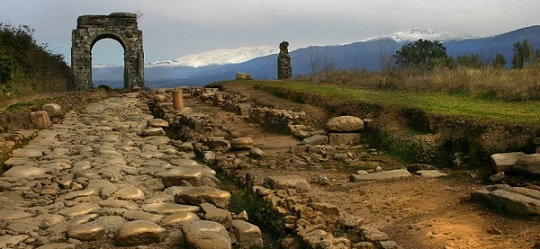 Calzada romana Vía de la Plata