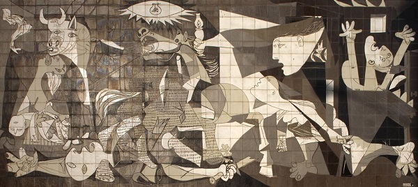 Guernica es la pintura de Pablo Picasso cuyo título alude al bombardeo de Guernica