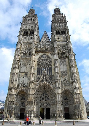 La Catedral de Tours en Francia
