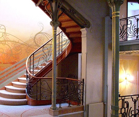 Diseño decorativos creados por Victor Horta.