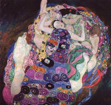 “La virgen”. Gustav Klimt. 1913.