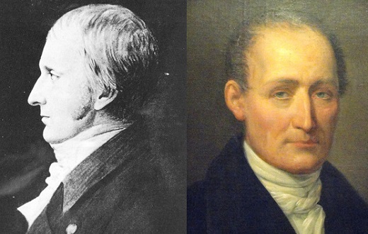 Thomas Wedgwood, químico inglés. Joseph Niépce, físico francés. Pioneros de la fotografía.