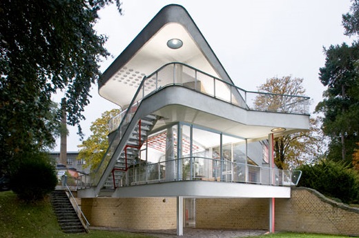 Casa Schminke en Löbau, Alemania. Obra arquitectónica de Hans Scharoun (1932-1933).