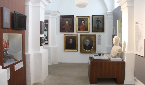 Área de objetos testimoniales del Museo Nacional de Colombia