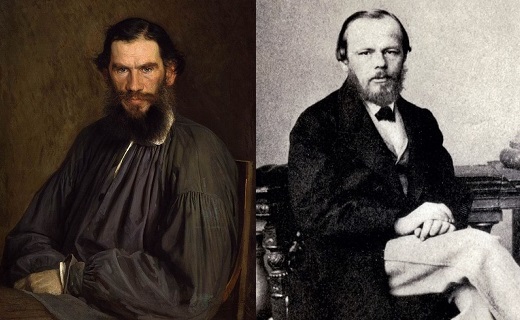 León Tolstói y Fiódor Dostoyevski León Tolstói y Fiódor Dostoyevski