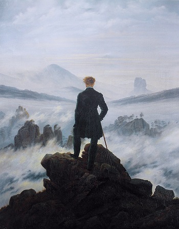 El caminante sobre el mar de nubes El caminante sobre el mar de nubes