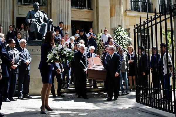 Funeral del expresidente Betancur 