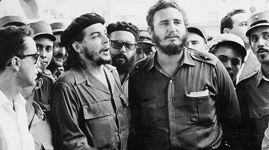 Che Guevara y Fidel Castro