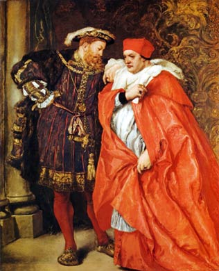 Enrique VIII y Thomas Wolsey