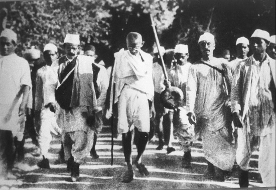 Gandhi marcha de la sal