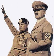 Hitler y Mussolini