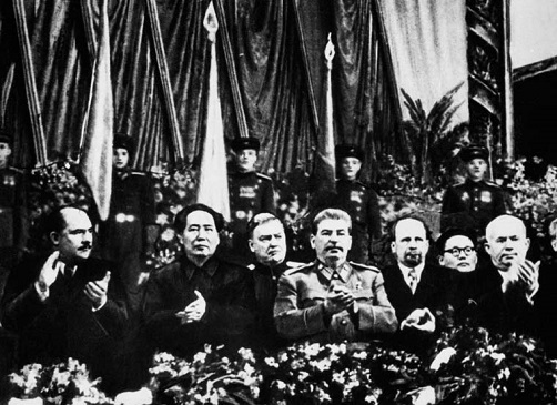 Encuentro entre Stalin y Mao Zedong en diciembre de 1949