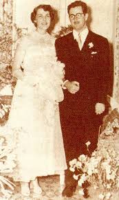 Virgilio Barco Vargas, el día de su matrimonio con Carolina Isakson en 1950