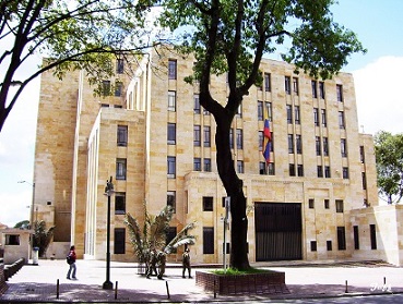 Sede del Ministerio de Hacienda. Bogotá. 
