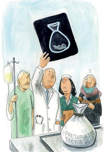  La privatización de sectores como la salud
