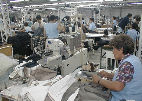  Empresa de manufactura textil