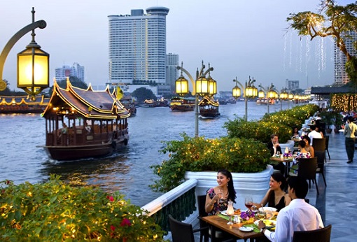 Vista panorámica de Bangkok la capital de Tailandia