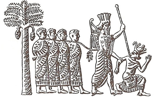 Cambises II de Persia captura al faraón Psamético III