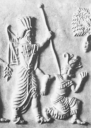 Relieve de la captura de Inaro por el ejército persa