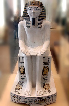 Estatua de Amenhotep I. Museo Egipcio de Turín.