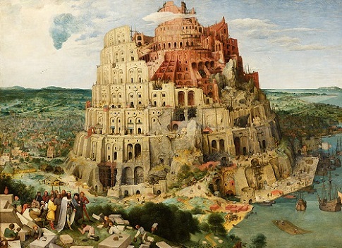 La Torre de Babel, pintura al óleo sobre lienzo de Pieter Brueghel el Viejo.