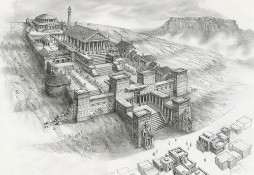 Palacio Real de los Ptolomeos en Alejandría