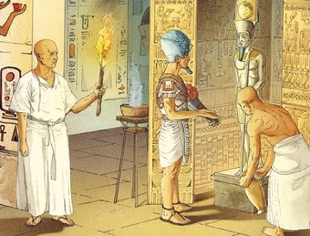 Sacerdotes de Egipto