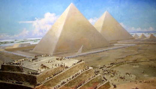 Construcción de las pirámides de Egipto