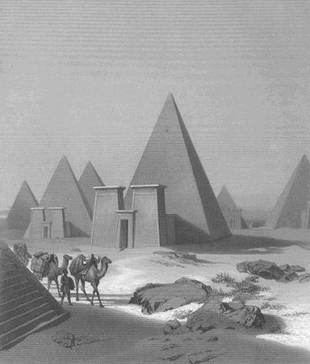 Pirámides en Nubia 