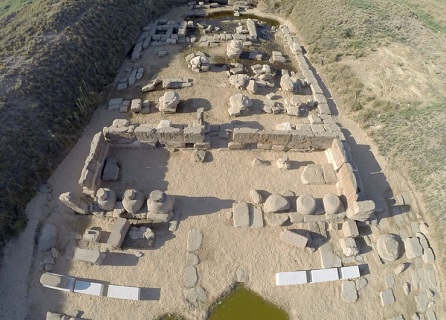 Restos arqueológicos del Templo de Heryshef