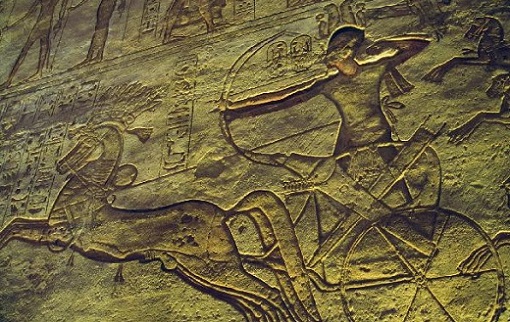 Ramsés II en la batalla de Qadesh