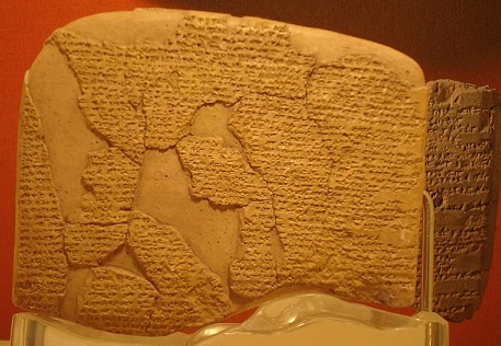 Tabla de arcilla que contiene el Tratado de Qadesh