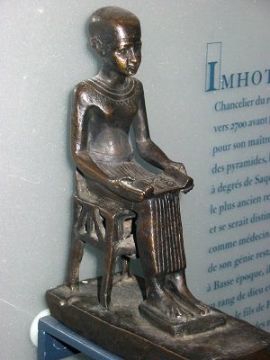 Estatuilla de Imhotep
